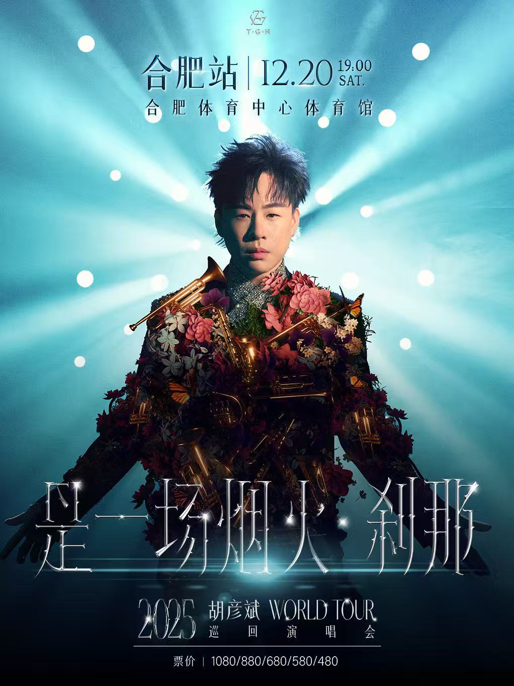 【合肥站】胡彦斌2025《是一场烟火·刹那》巡回演唱会