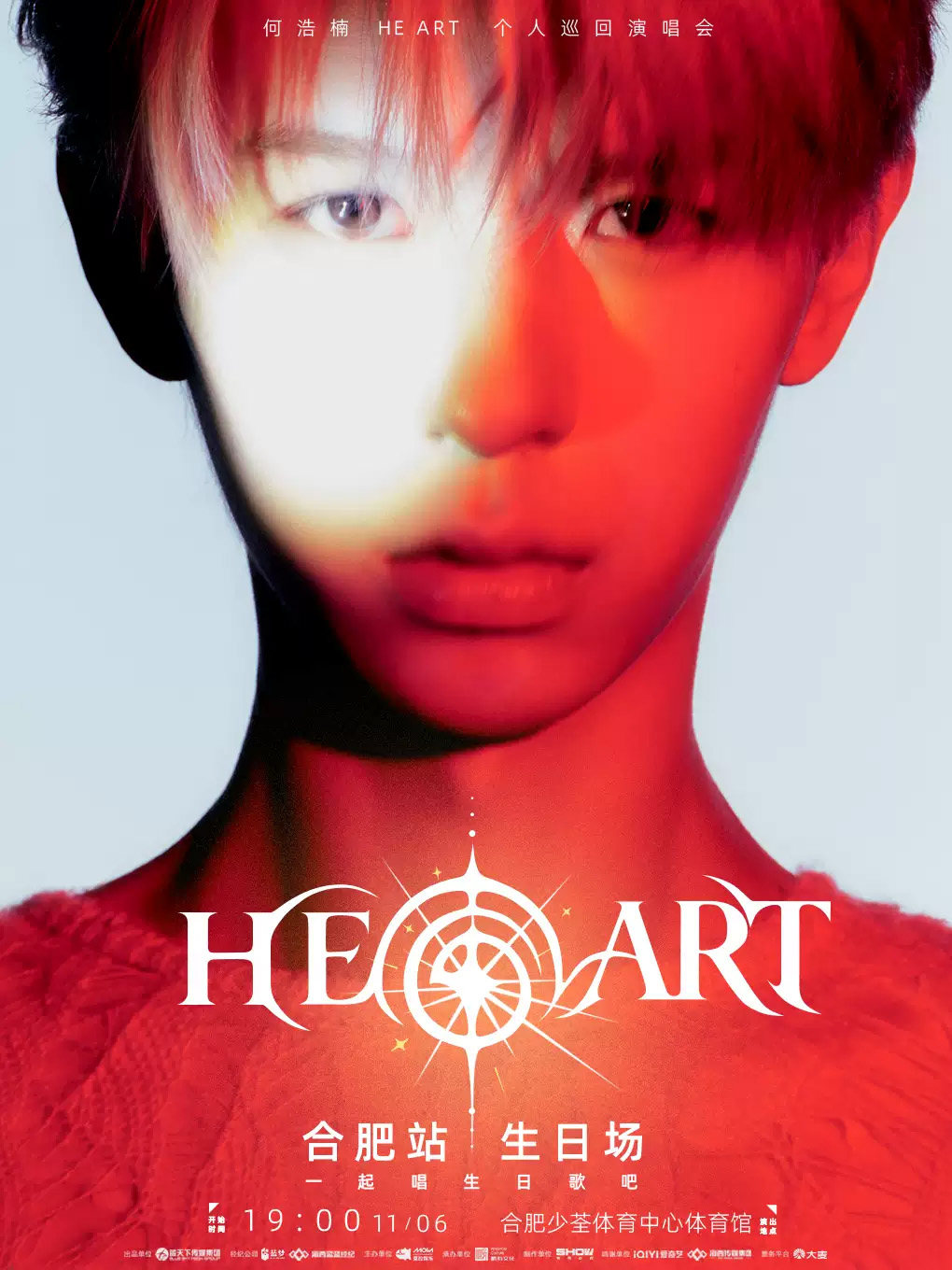 2026何浩楠「HE ART」个人巡回演唱会·合肥站「生日场」海报