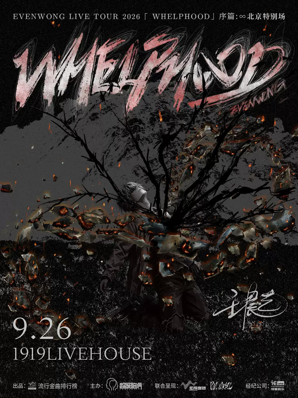 【北京】王晨艺2026个人巡演「WHELPHOOD」序篇:∞ 北京特别场